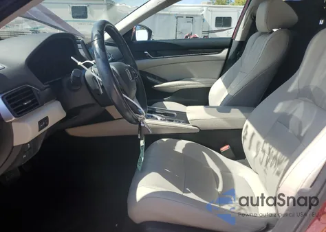 2021 Honda Accord Hybrid Exl из США, поврежденный, VIN 1HGCV3F57MA012540